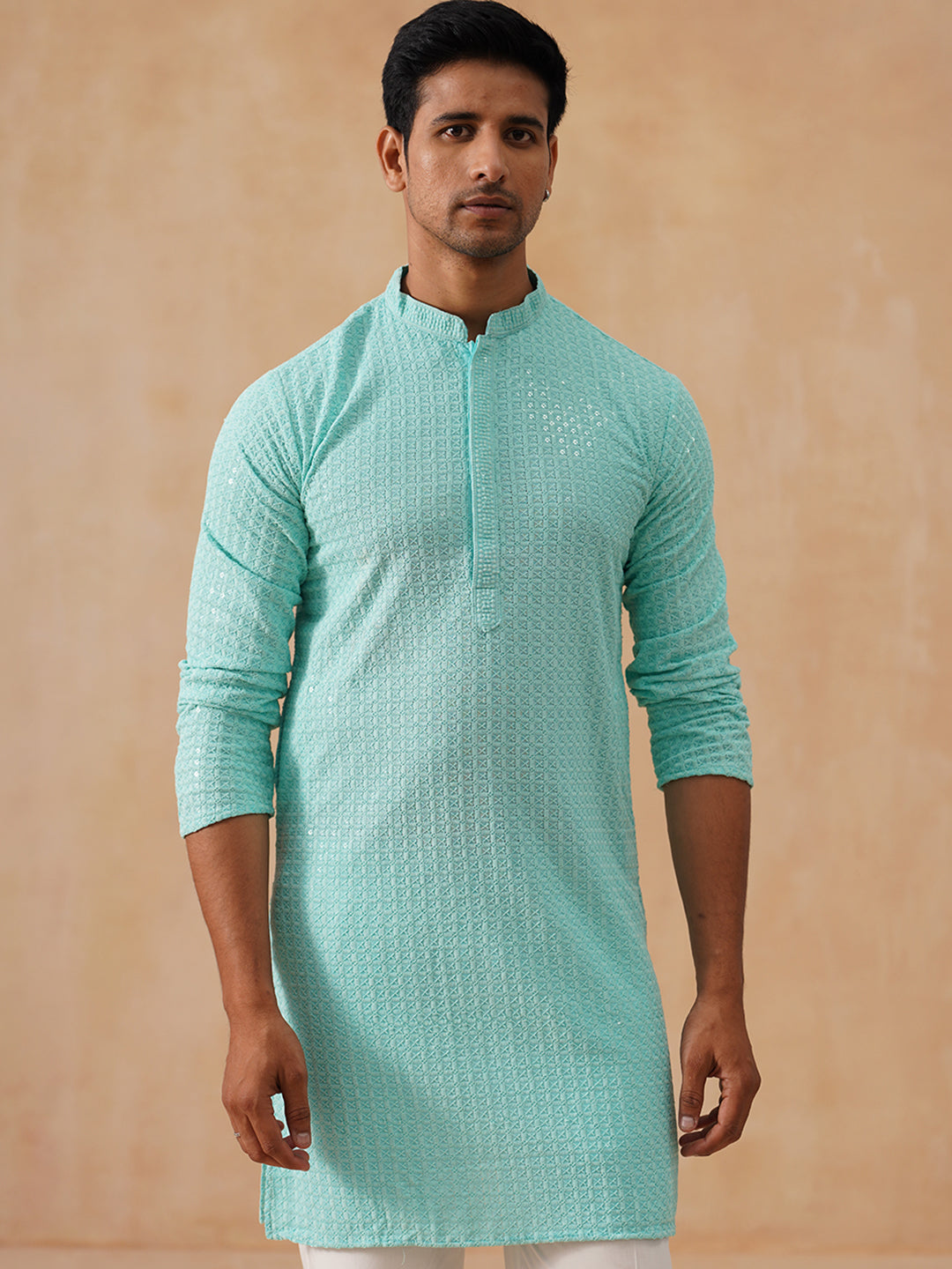 Viscose Rayon Embroidered Kurta