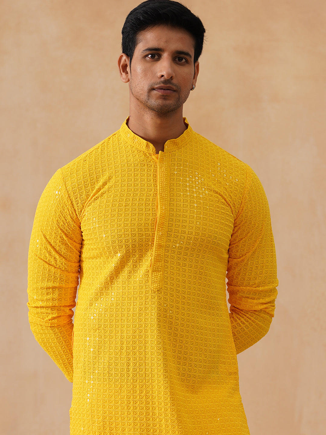 Viscose Rayon Embroidered Kurta