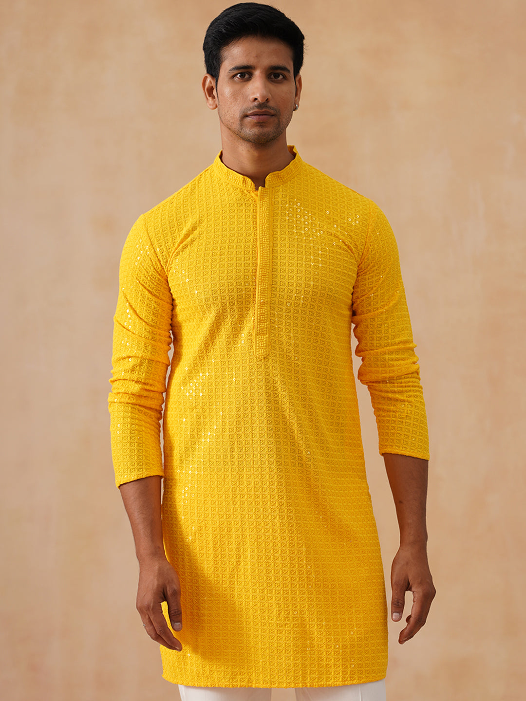 Viscose Rayon Embroidered Kurta