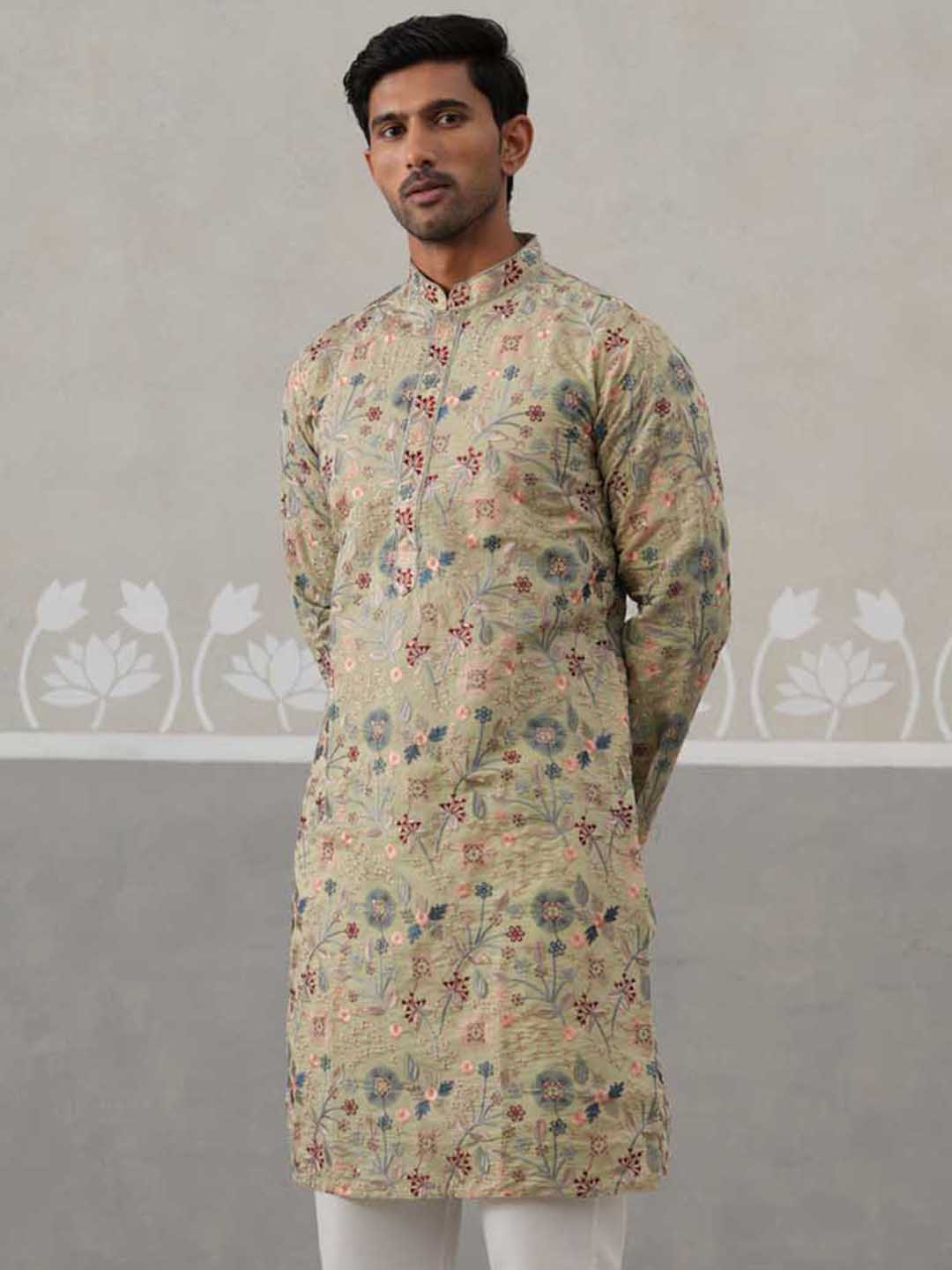 Embroidered Kurta For Men
