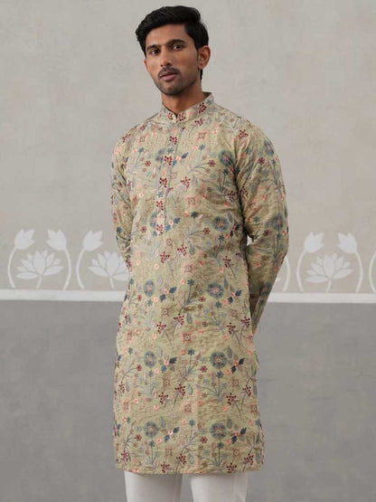 Embroidered Kurta For Men