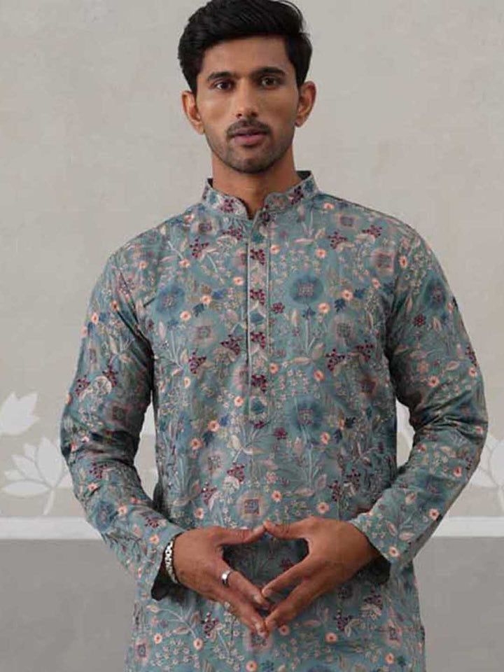 Embroidered Kurta For Men