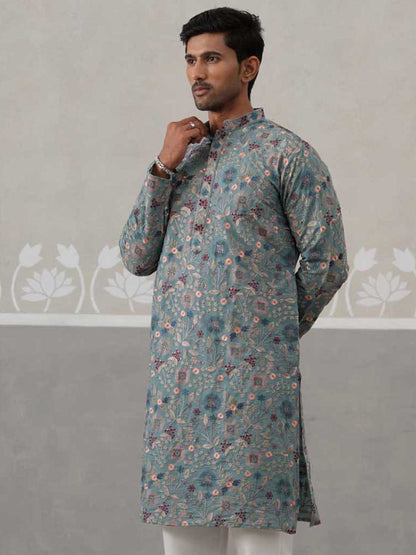 Embroidered Kurta For Men
