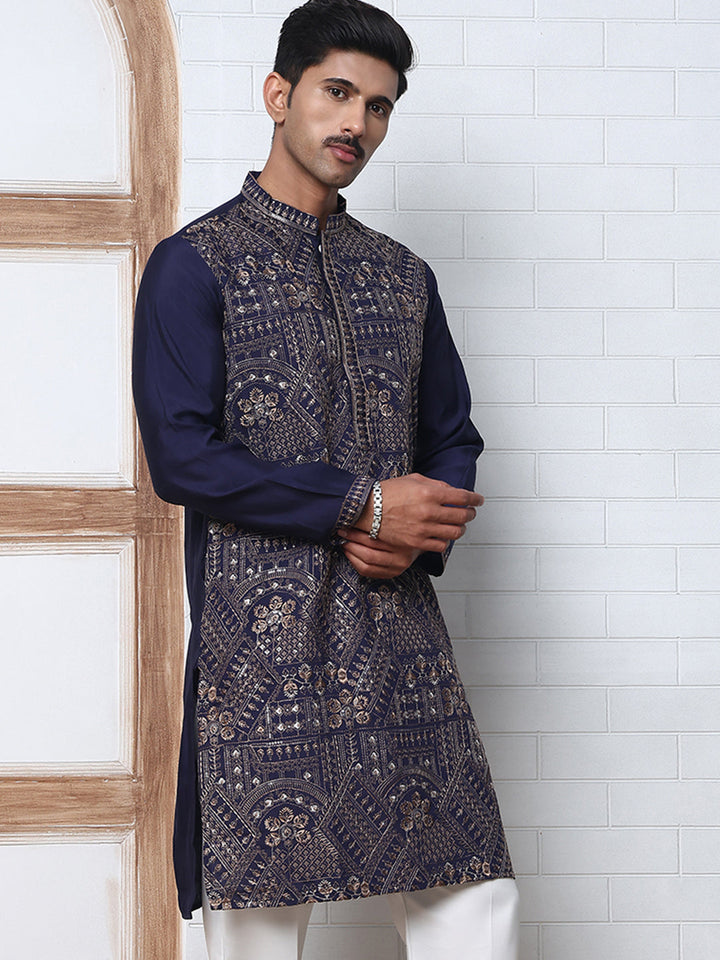 Traditional Embroidered Kurta