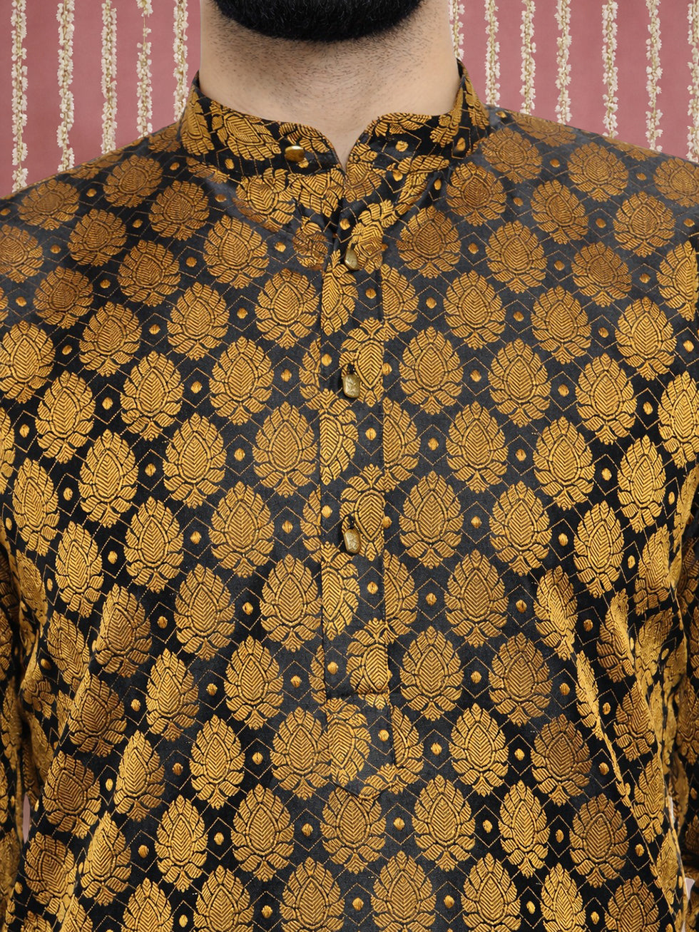 Jacquard Kurta For Men