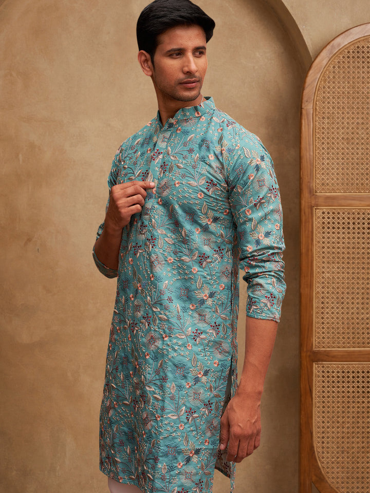 Embroidered Kurta For Men