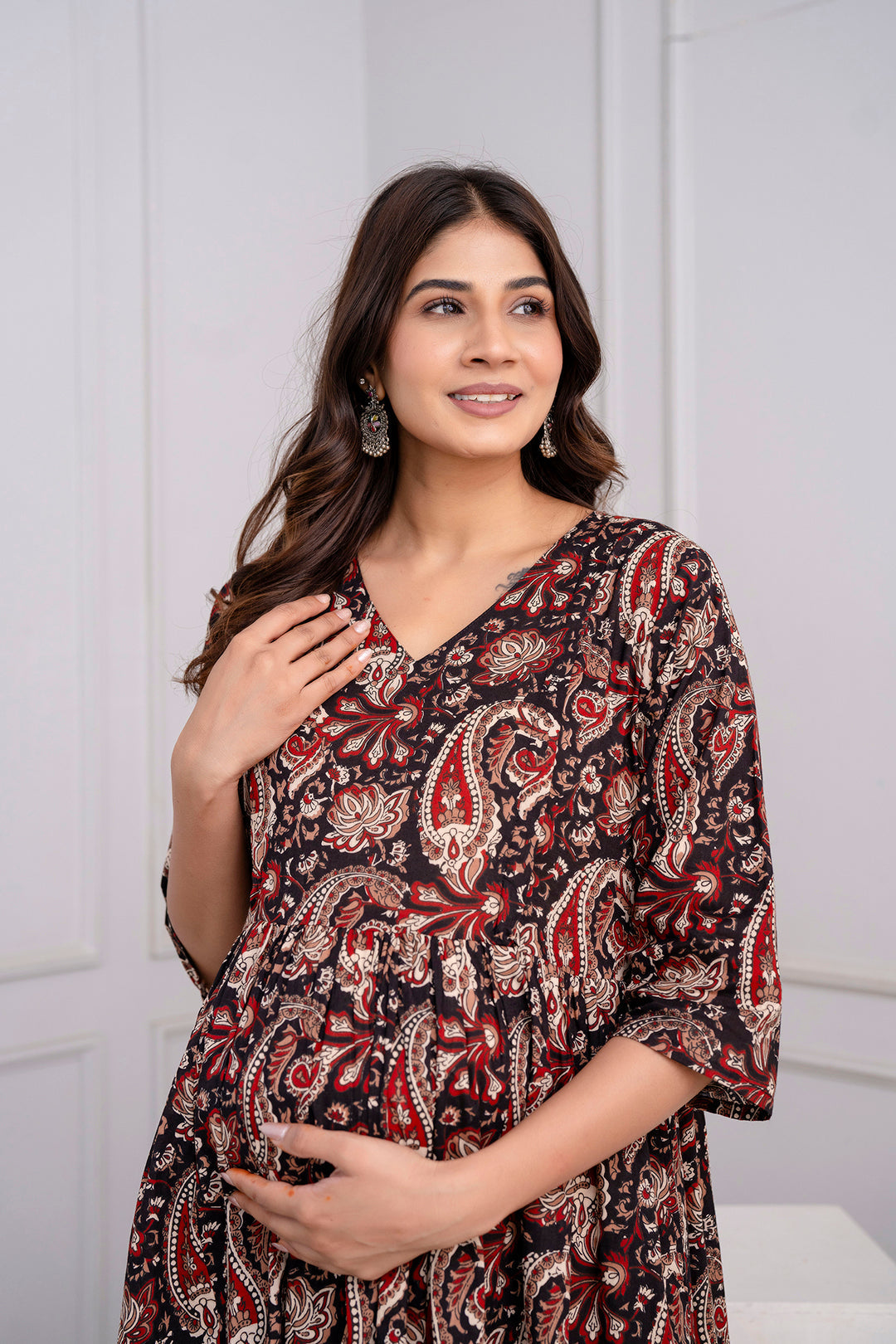 Black Maternity Dress