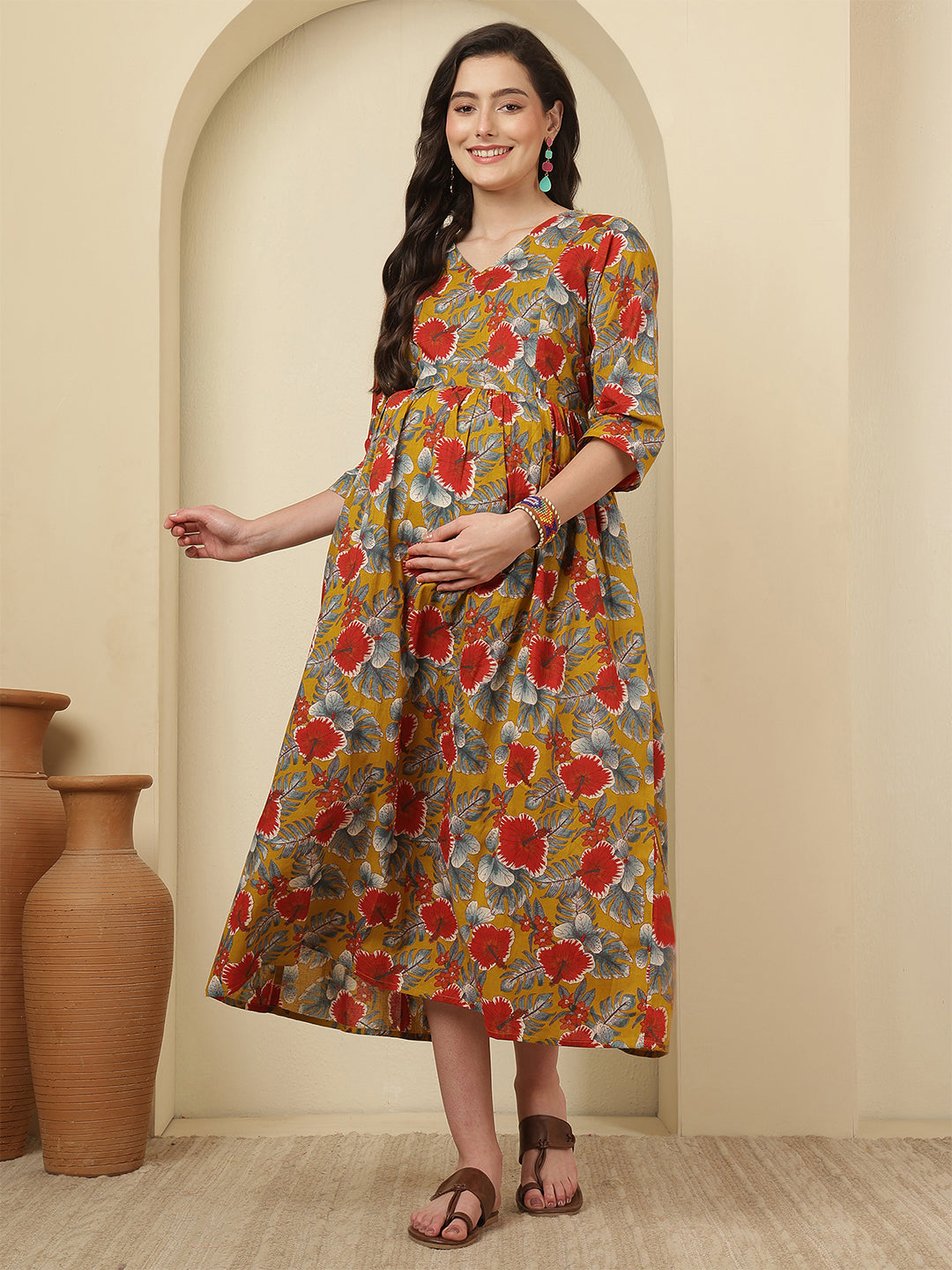 Nayo multi color printed dress – wholesale manufacturer &amp; exporter from India