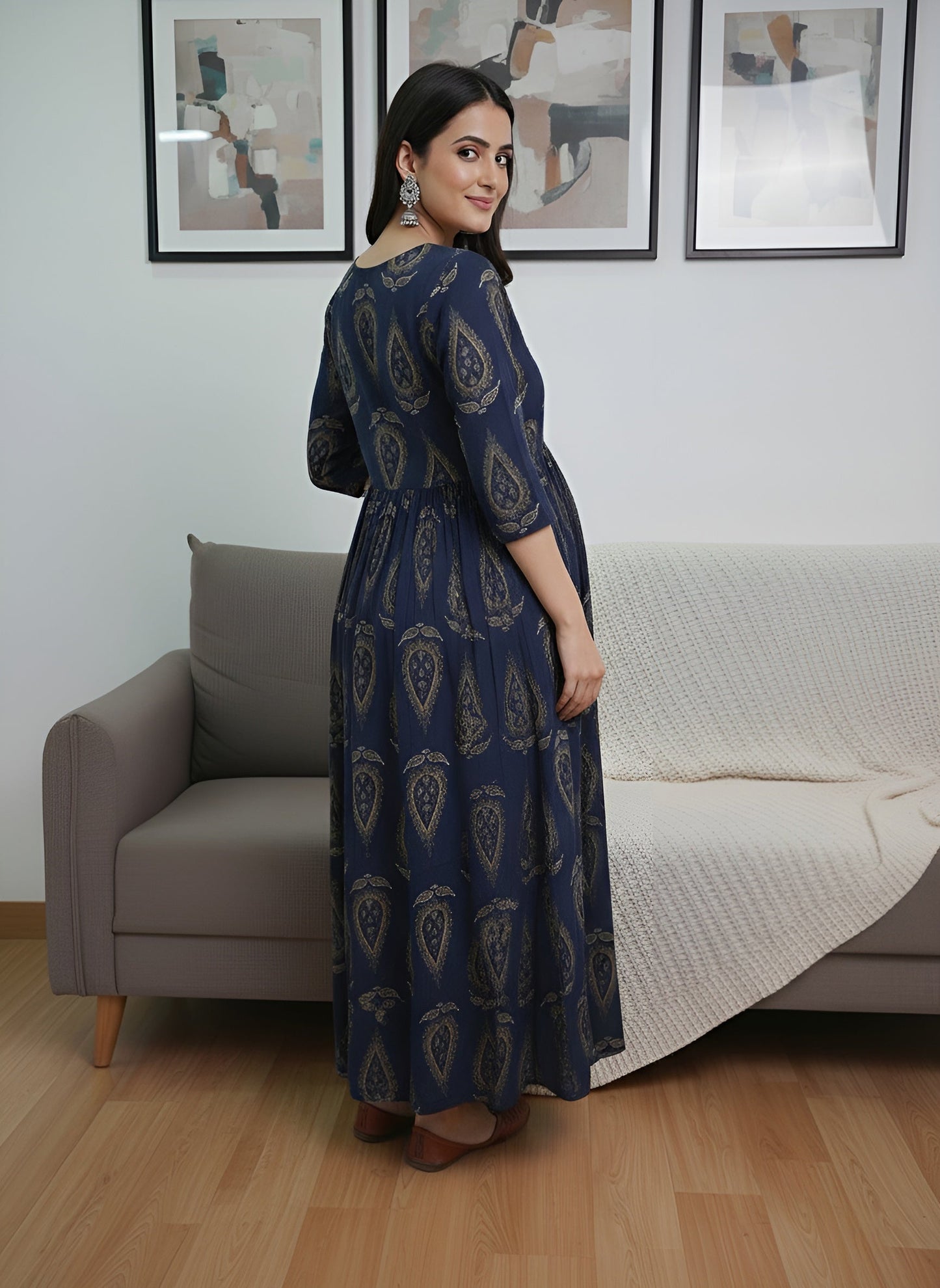 Printed Dress for Women