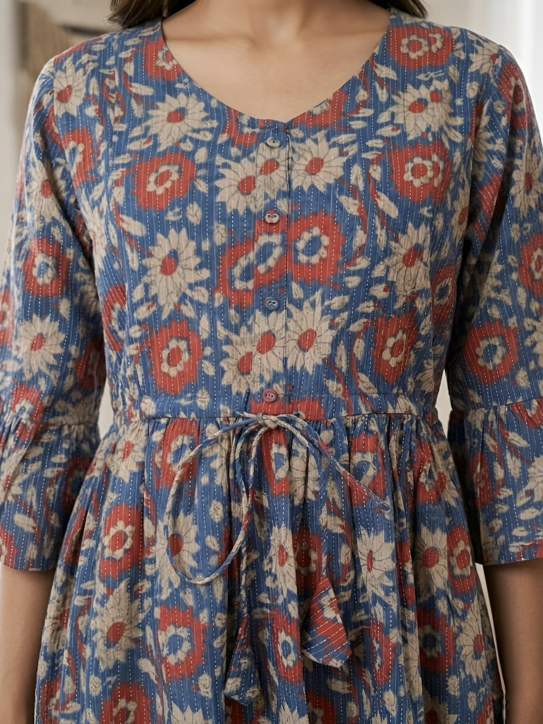 Printed Maternity Dress