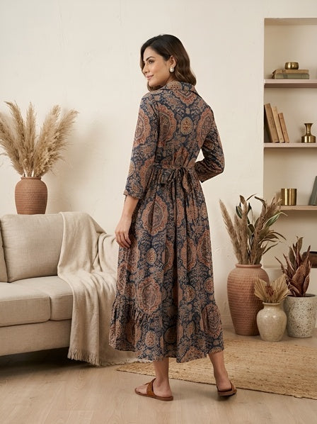 Printed Maternity Dress