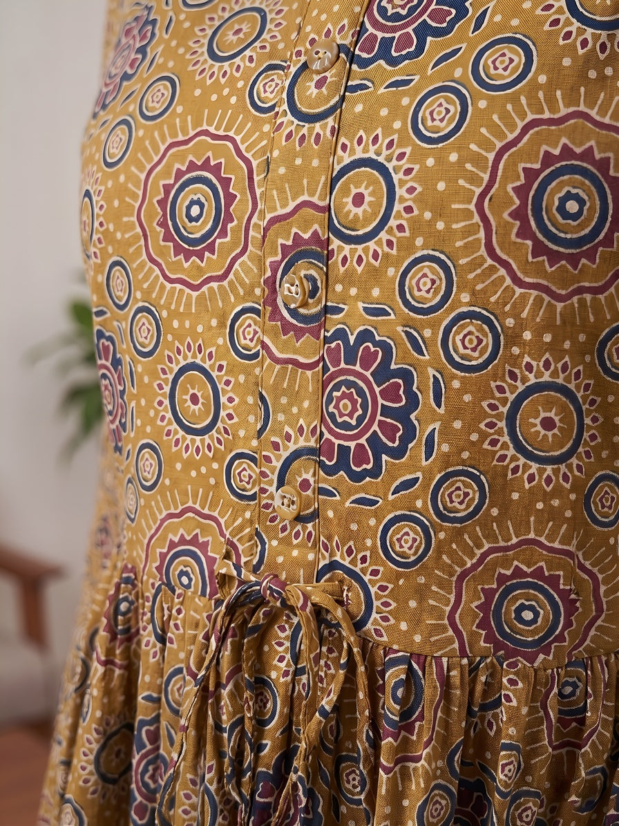 Printed Maternity Dress