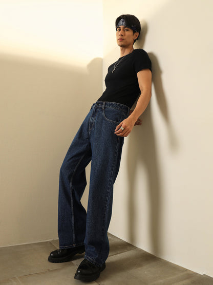 Men Blue Relax Fit Jeans