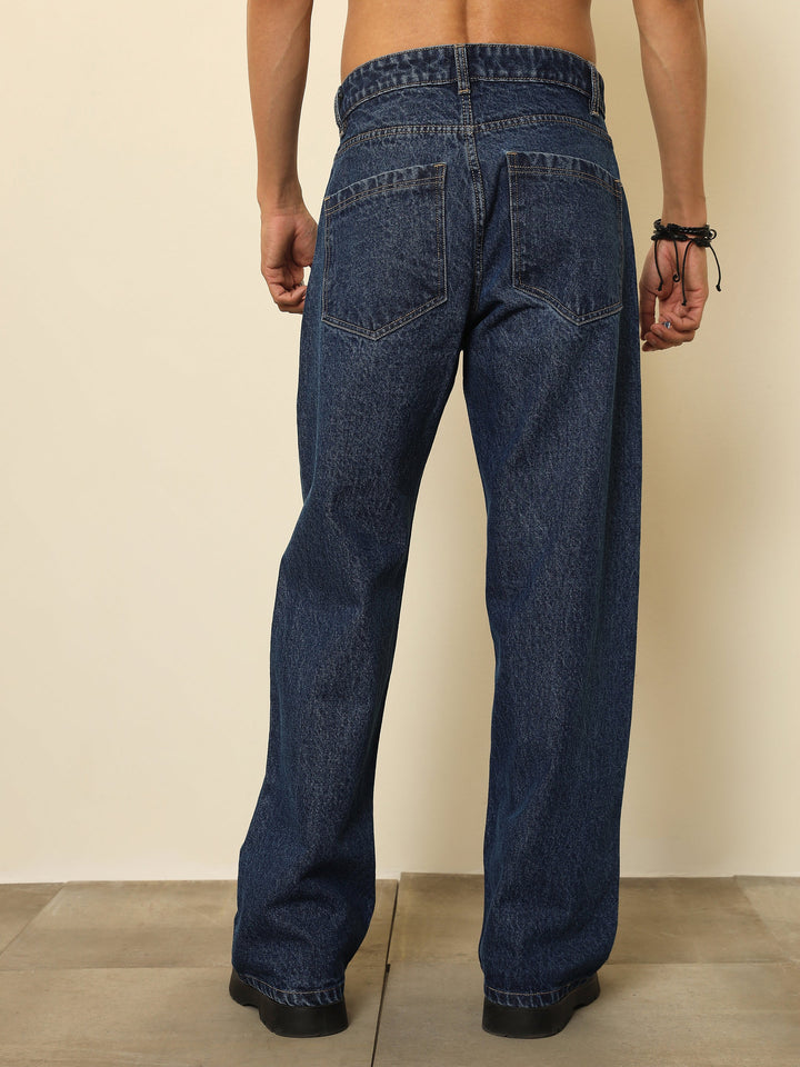 Men Blue Relax Fit Jeans