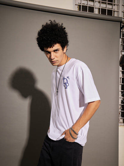 Unisex White NO FUTURE Oversized T-Shirt