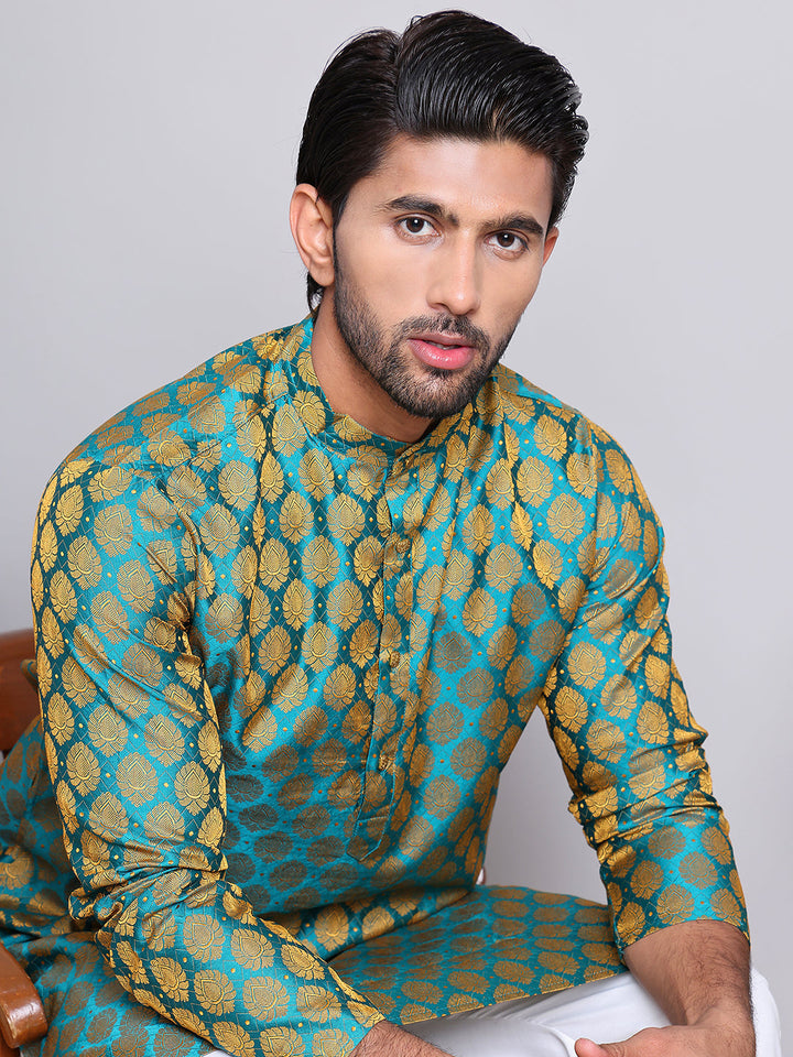 Jacquard Kurta Payjama Sets For Men