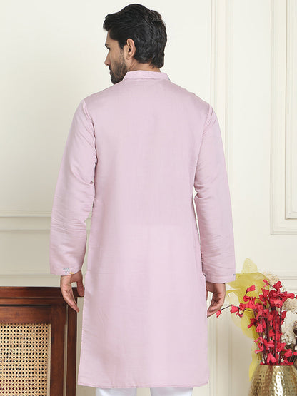 Floral Embroidered And Sequins Kurtas