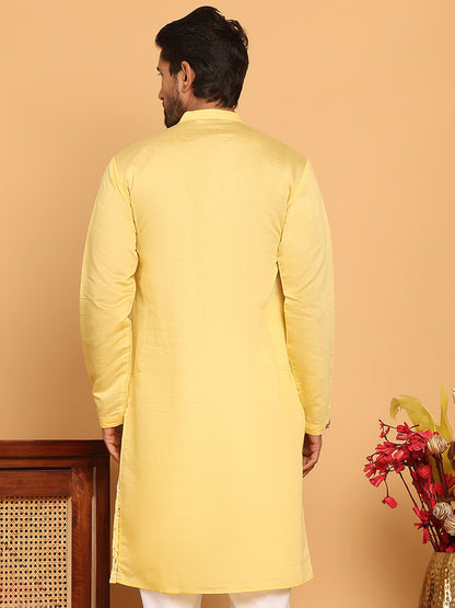 Floral Embroidered And Sequins Kurtas