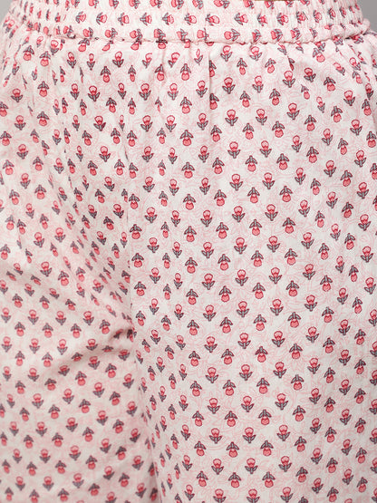 Printed Pure Cotton  Ethnic Dress Pant Set