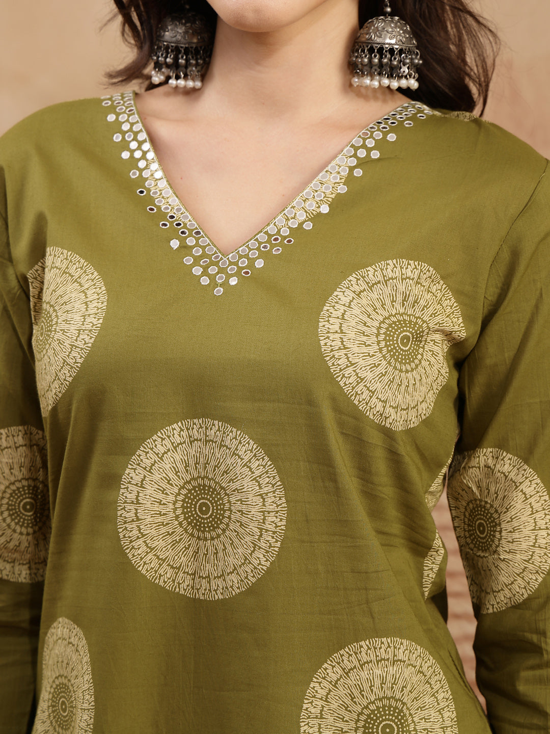 Printed Kurta Set With Dupatta
