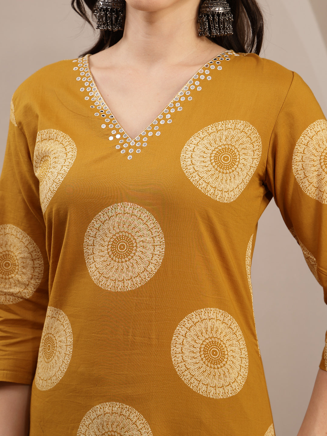 Printed Kurta Set With Dupatta