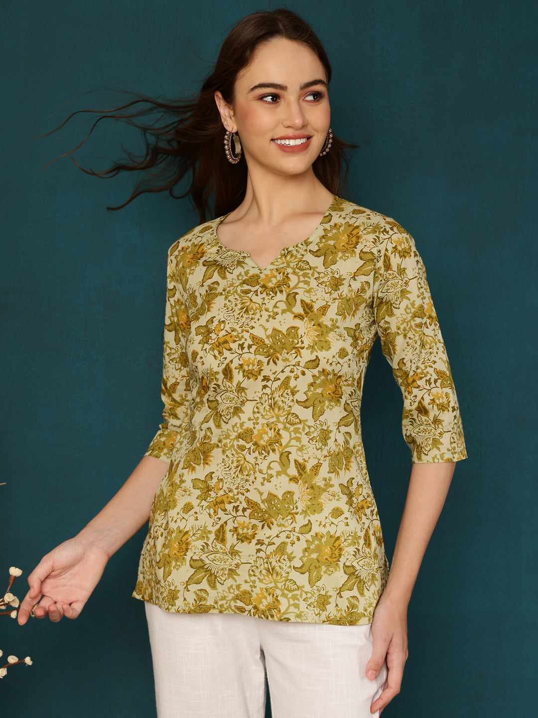 Nishabd cotton printed top – wholesale manufacturer & exporter from India