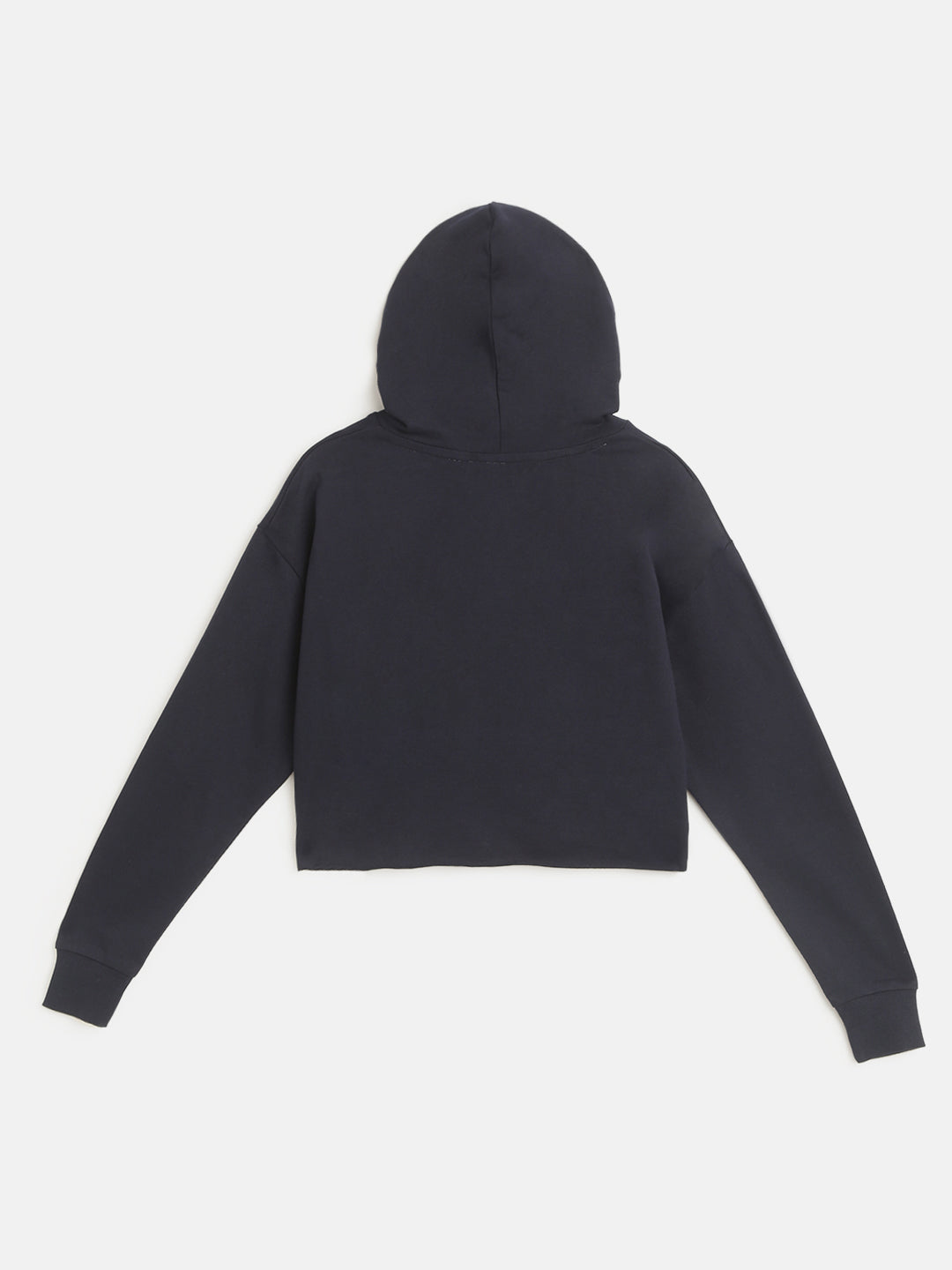 Girls Navy POSITIVE ENERGY Print Hoodie