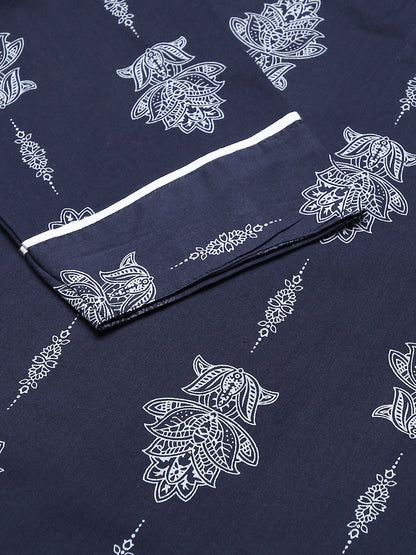 Cotton Floral Print Night Suit Set (Pre-Order)