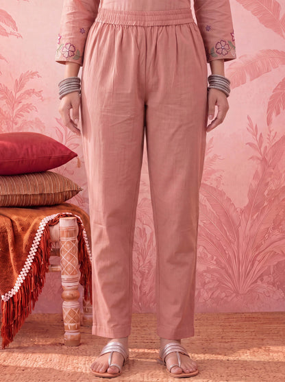 Silky Stripe Kurta Dupatta Pant Set