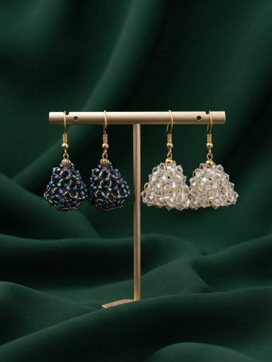 Pack Of 2 Multi-Design Earrings Combo For Women