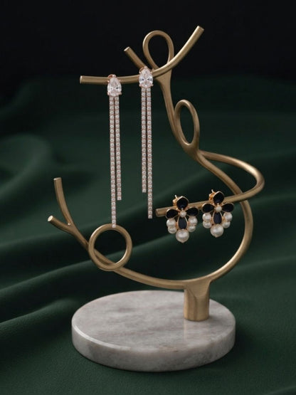 Pack Of 2 Multi-Design Earrings Combo For Women