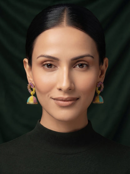 Pack Of 2 Multi-Design Earrings Combo For Women