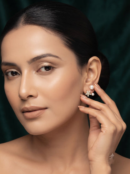 Pack Of 2 Multi-Design Earrings Combo For Women