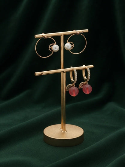 Pack Of 2 Multi-Design Earrings Combo For Women