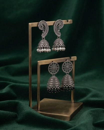 Pack Of 2 Multi-Design Earrings Combo For Women