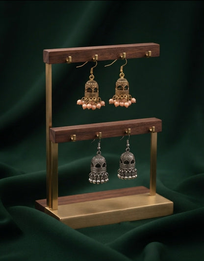 Pack Of 2 Multi-Design Earrings Combo For Women