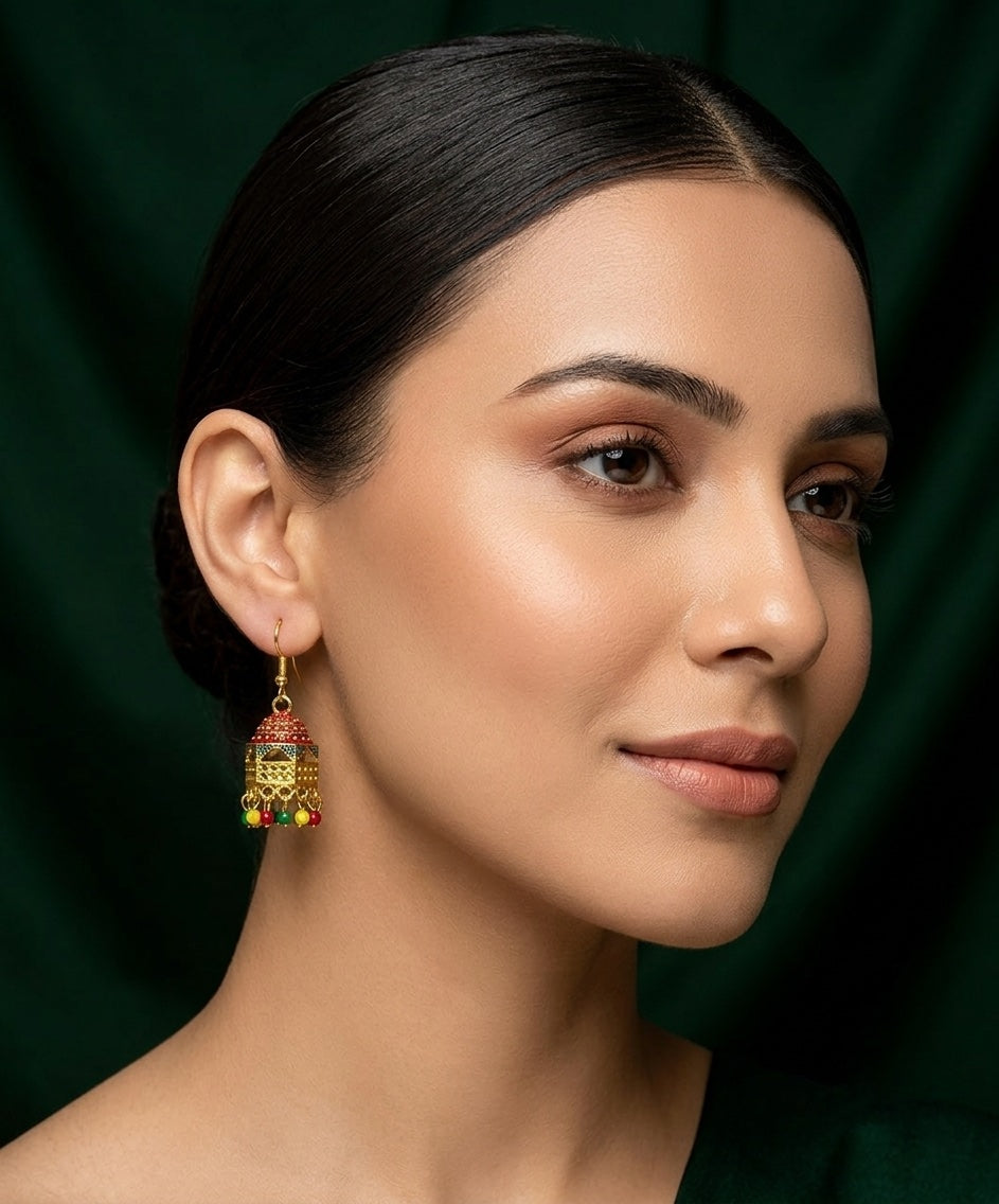 Pack Of 2 Multi-Design Earrings Combo For Women