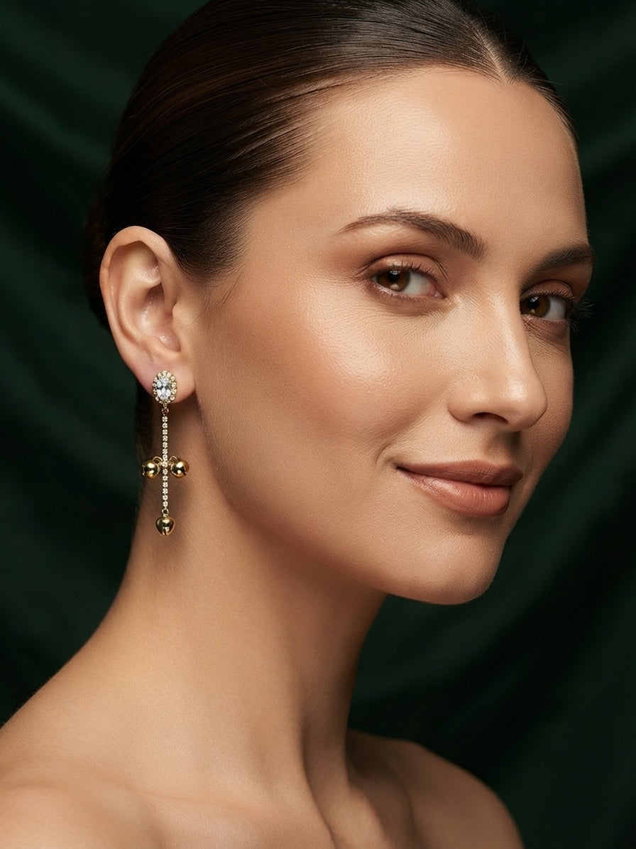 Pack Of 2 Multi-Design Earrings Combo For Women