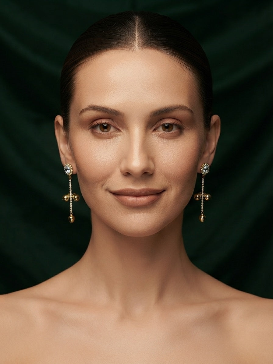 Pack Of 2 Multi-Design Earrings Combo For Women