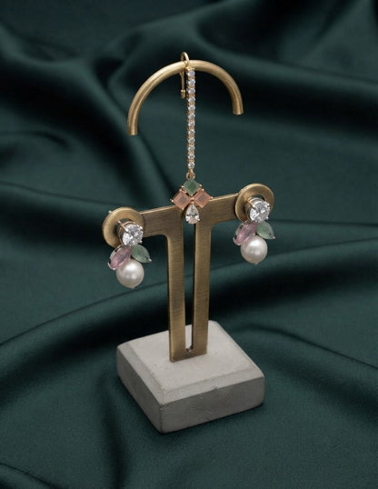 Mang Tikka & Earrings Combo Set For Women