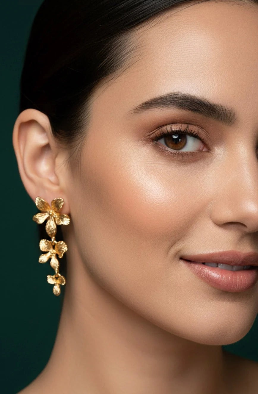 Set Of 3 Multi-Design Earrings Combo Pack