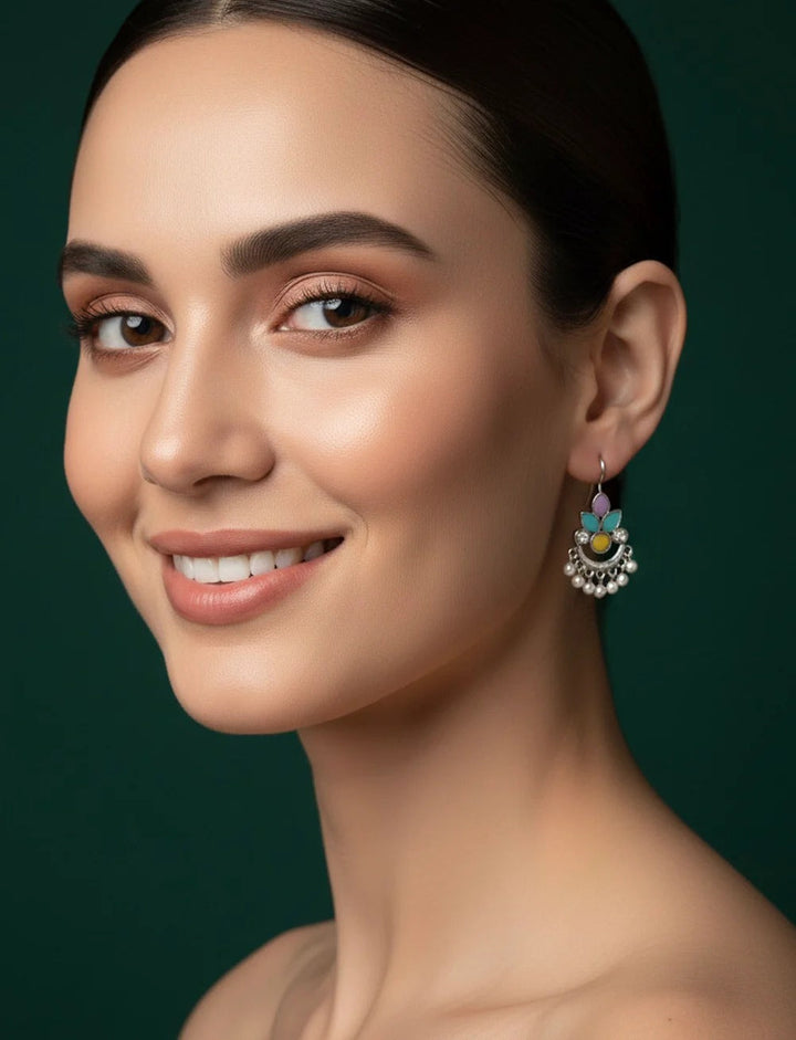 Set Of 3 Multi-Design Earrings Combo Pack