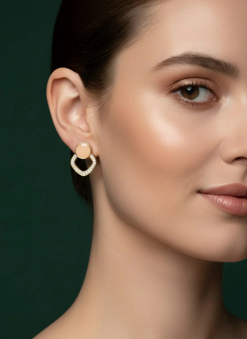 Set Of 3 Multi-Design Earrings Combo Pack