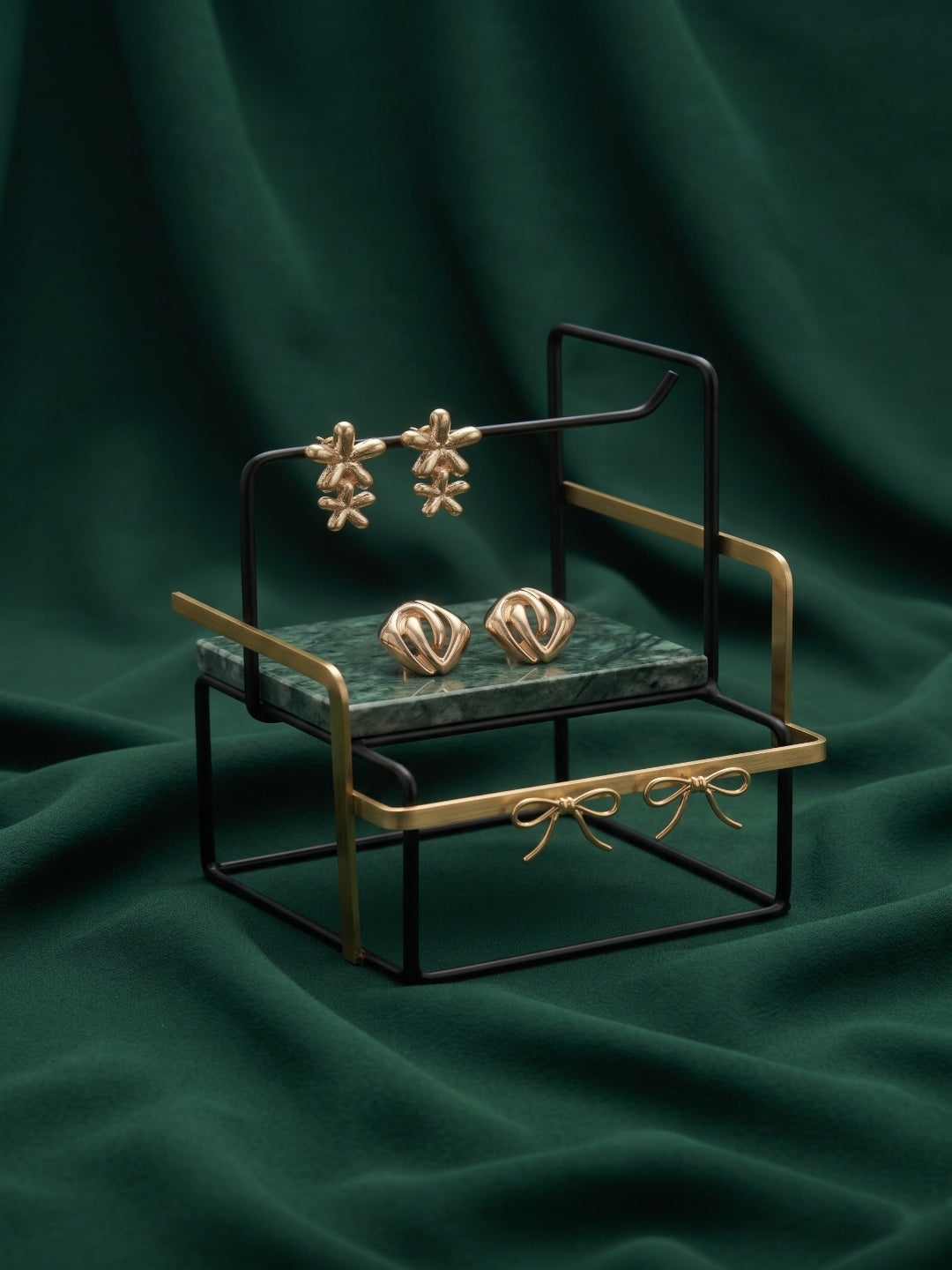Set Of 3 Multi-Design Earrings Combo Pack