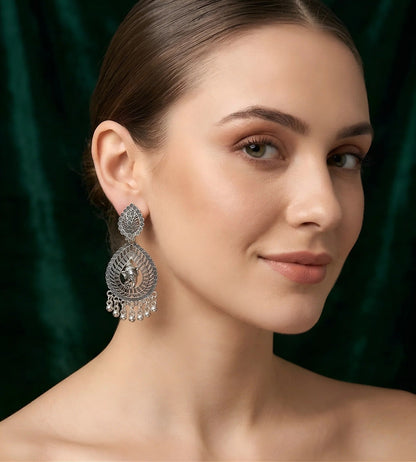 Set Of 4 Multi-Design Earrings Combo Pack