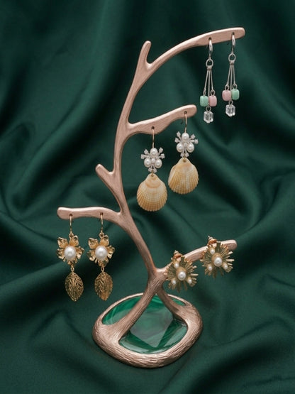 Set Of 4 Multi-Design Earrings Combo Pack