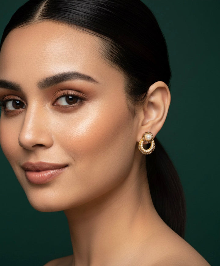 Set Of 5 Trendy Designs Combo Of Earrings