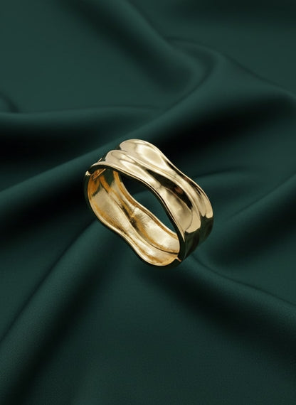 Gold-Plated Cuff Bracelet