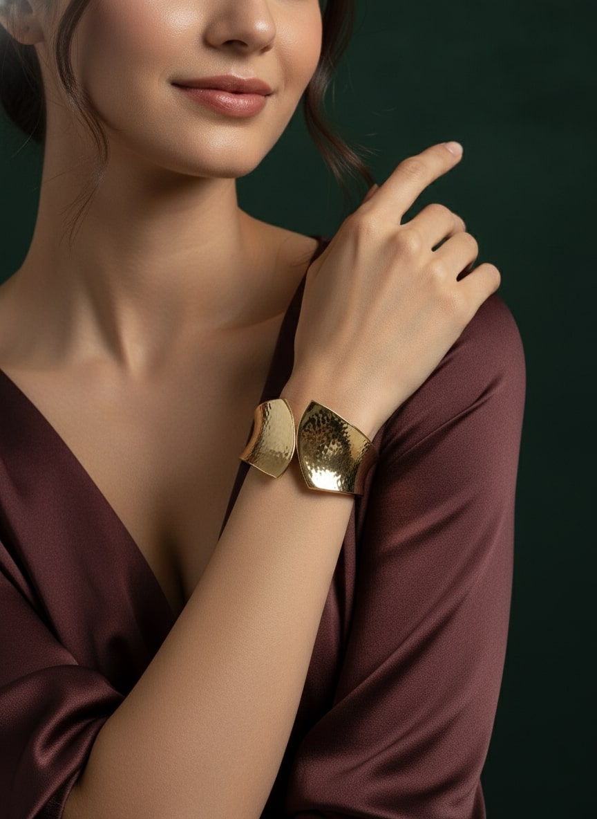 Fancy Korean Style Slip-on Bracelet