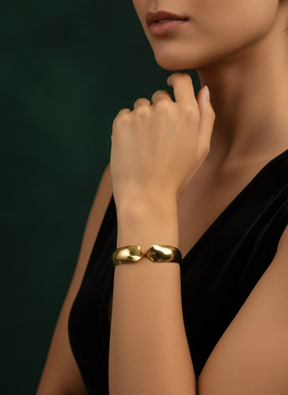 Premium Bangle-Style Cuff Bracelet